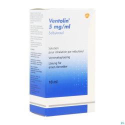 Ventolin Sol Neb 1 X 10ml 0,5%
