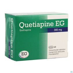 Quetiapine EG Comp Pell 60X300 Mg