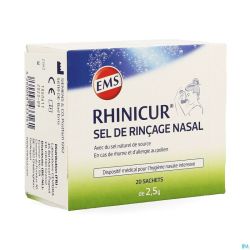Rhinicur Sel De Rincage Nasale Sachet 20x2,5g