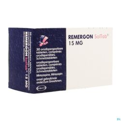 Remergon Sol Tabl 15mg Comp 30 X 15mg