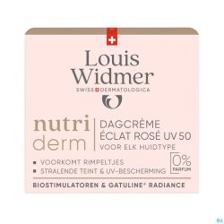 Widmer Nutrid Cr Jour Eclat Rose Uv50 N/parf 50ml
