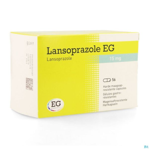 Lansoprazole EG 15 Mg Caps 56 X 15 Mg