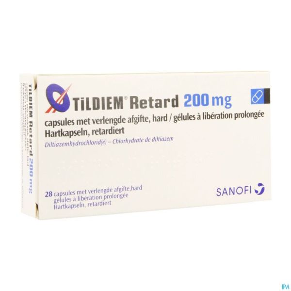 Tildiem Retard 200 Caps 28x200mg