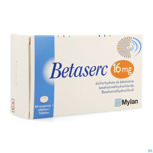 Betaserc Comp 84 X 16mg