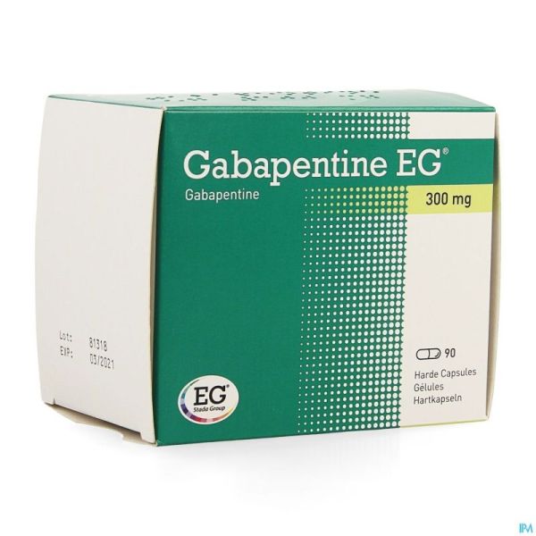 Gabapentine EG 300Mg Caps  90 X 300 Mg