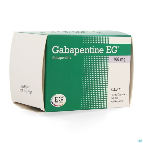 Gabapentine EG 100Mg Caps  90 X 100 Mg