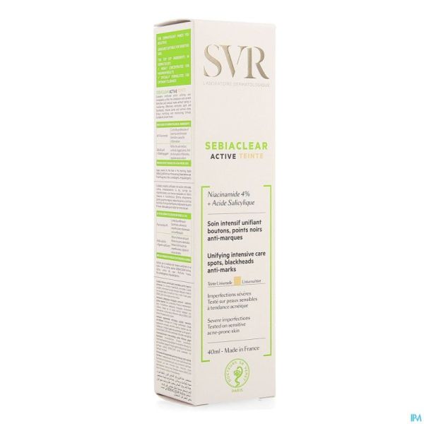 Svr Sebiaclear Active Teintee 40ml