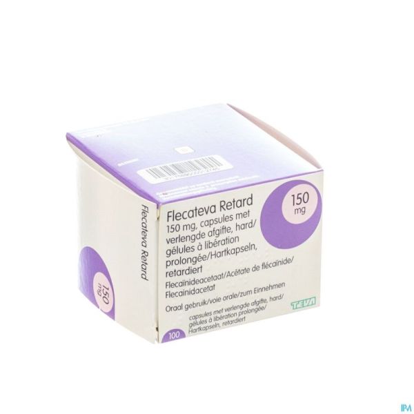 Flecateva Retard 150mg Caps Liber Prolonge 100