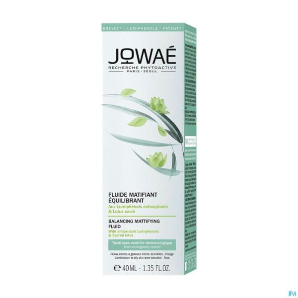 Jowae Fluide Matifiant Equilibrant Tube 40ml