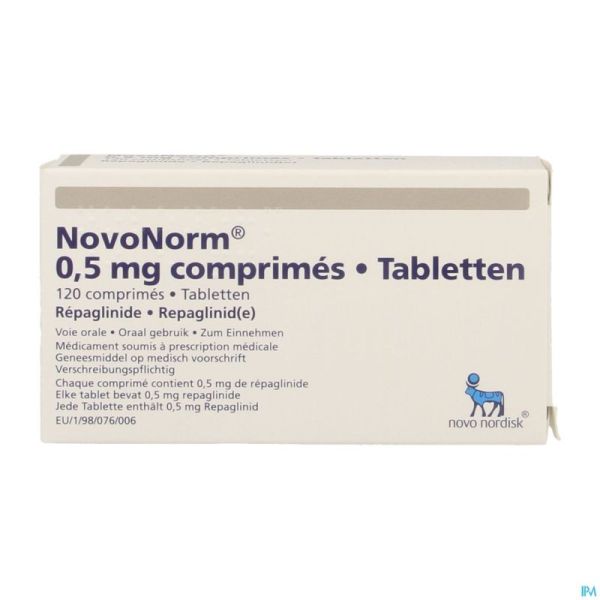 Novonorm Comp 120 X 0,50mg