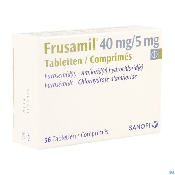 Frusamil Comp 56 X 40mg/5mg