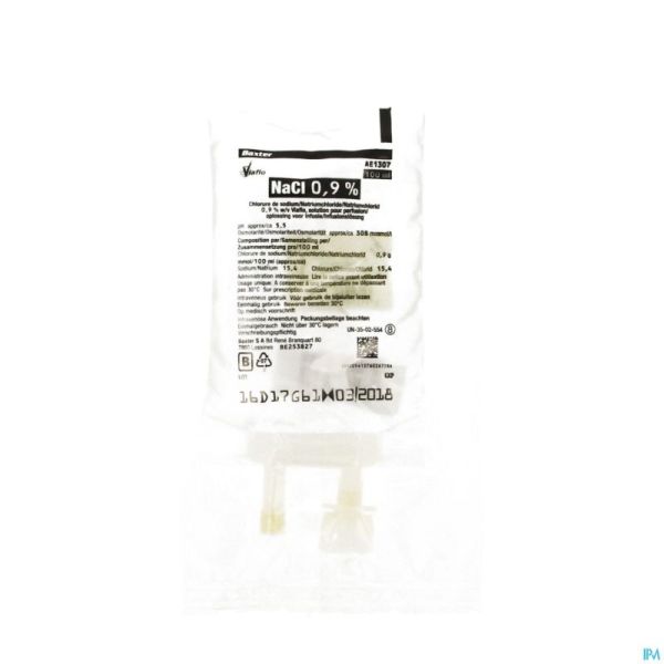 Bx Nacl 0,9% Viaflo Sac-zak 100ml