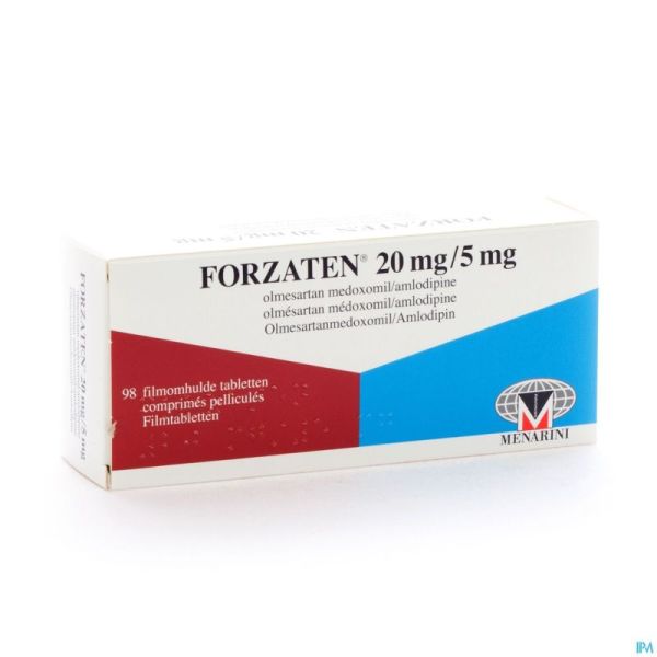 Forzaten 20mg/ 5mg Comp 98 X 20mg