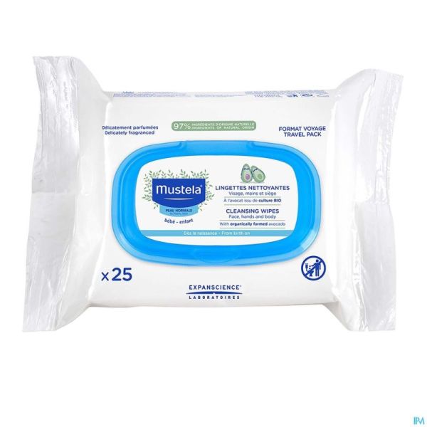 Mustela Pn Lingettes Visage 25