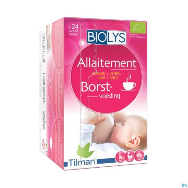 Biolys Fenouil Anis Sach 24