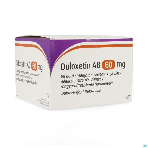 Duloxetin Ab 60mg Gastro Resist. Caps Dur 98