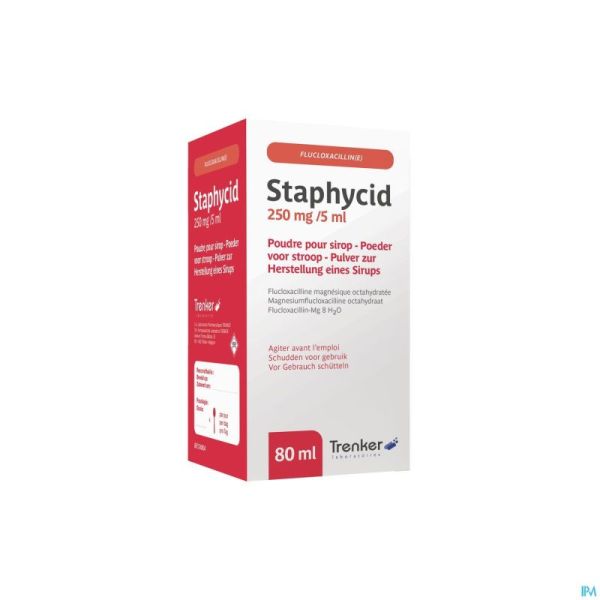 Staphycid Susp Or 80ml 250mg/5ml