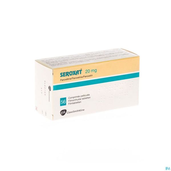 Seroxat Comp 56 X 20mg