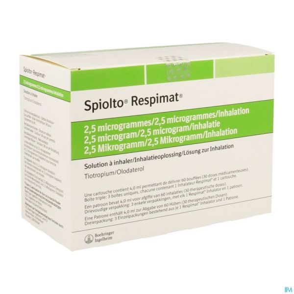 Spiolto Respimat 2,5/2,5 Sol Inh.cart.3x60d+1inhal