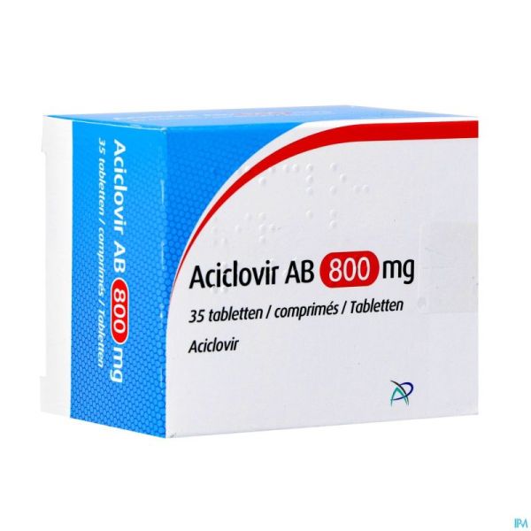 Aciclovir Ab 800mg Comp 35