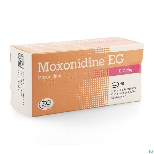 Moxonidine EG Comp 98X0,2Mg