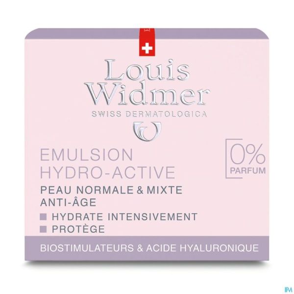 Widmer Jour Emulsion Hydro-active N/parf Pot 50ml