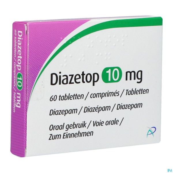 Diazetop 10mg Comp 60 X 10mg