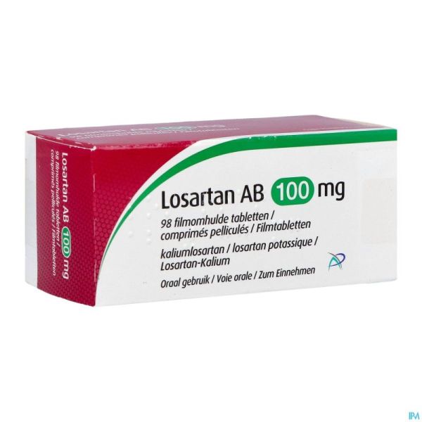 Losartan Ab 100mg Comp Pell 98