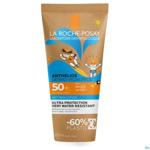 Lrp Anthelios Wetskin Dermo-ped Ip50+ecopack 200ml