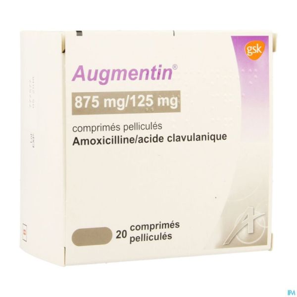 Augmentin 875mg Comp 20