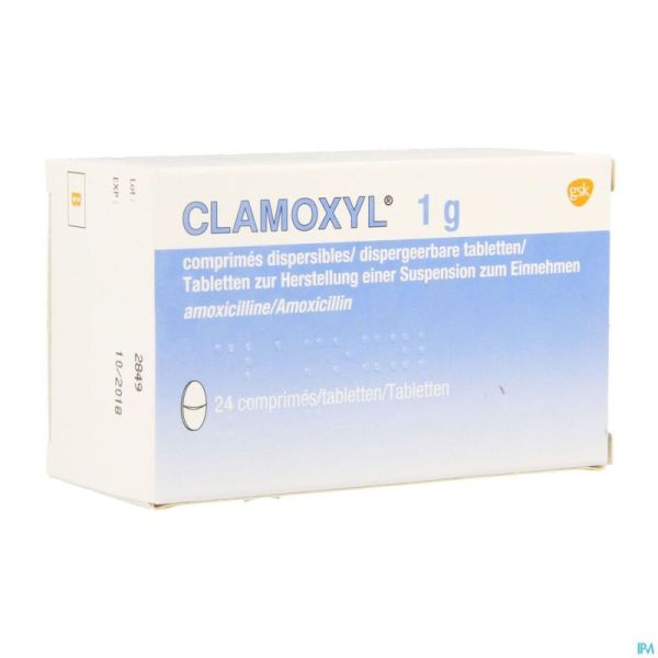 Clamoxyl 1000 "tabs" Comp 24x1000mg