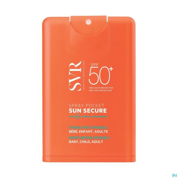 Svr Sun Secure Spray Pocket Spf50+ 20ml