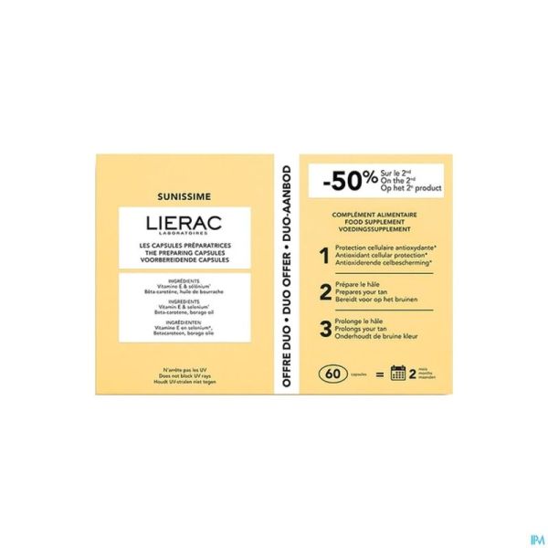 Lierac Sunissime Duo Caps 2x30