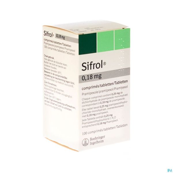 Sifrol Comp Sec 100 X 0,18mg