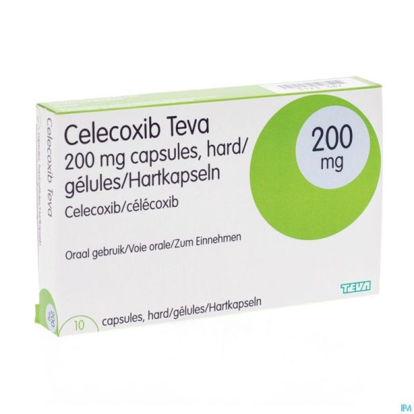 Celecoxib 200mg Teva Caps 10