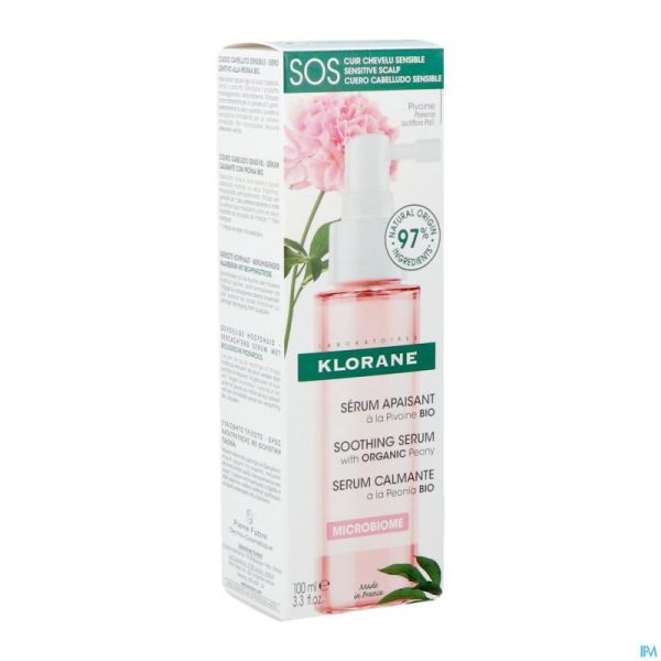 Klorane Capil. Serum Sos Pivoine Bio 100ml