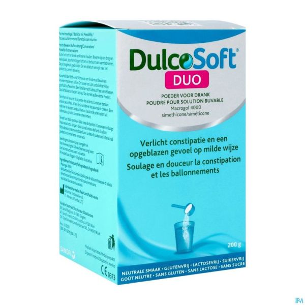 Dulcosoft Duo Pdr Sol Buvable Pot 200g