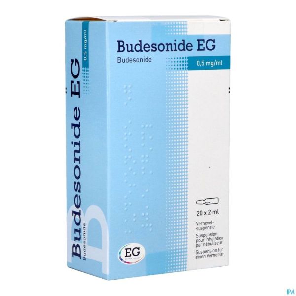 Budesonide EG 0,50Mg/Ml Susp Inh.Nebul Amp 20X2Ml
