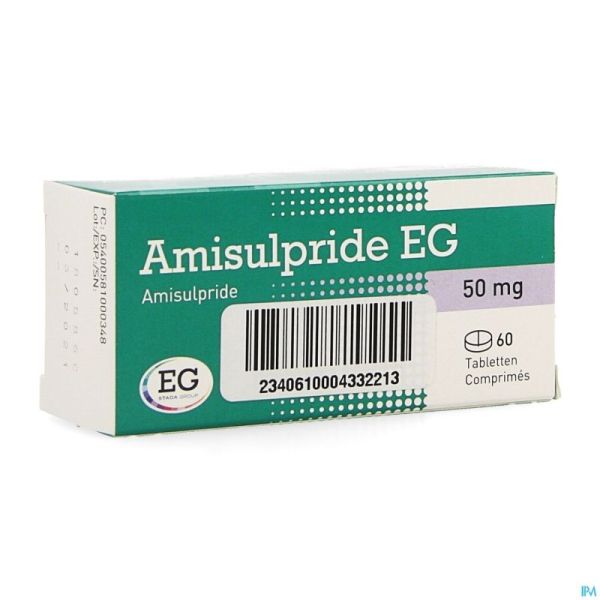 Amisulpride EG  50 Mg Tabl  60