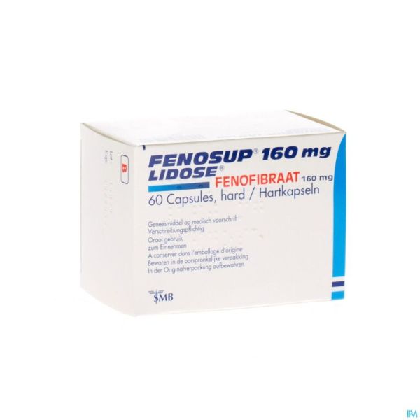 Fenosup Lidose 160mg Gel 60 X 160mg