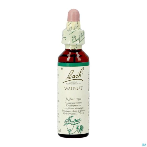 Bach Flower Remedie 33 Walnut 20ml