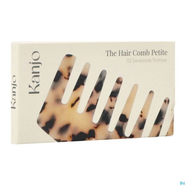 Kanjo The Hair Comb Petite 02 Sandstone Tortoise