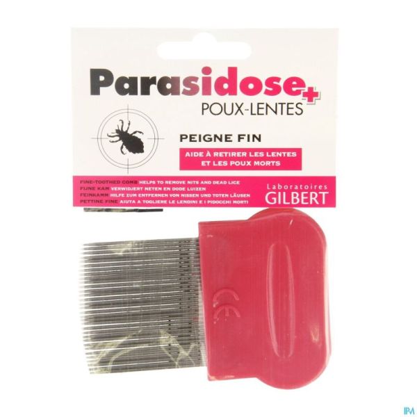 Parasidose Peigne Fin Poux-lentes