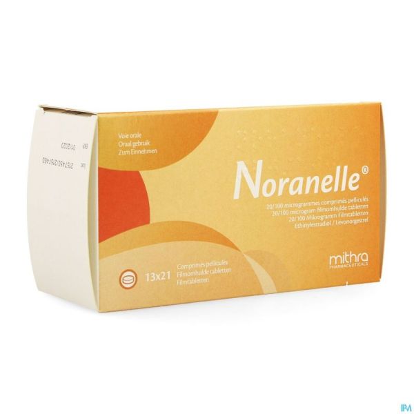Noranelle 20/100mcg Comp Pell 13 X 21