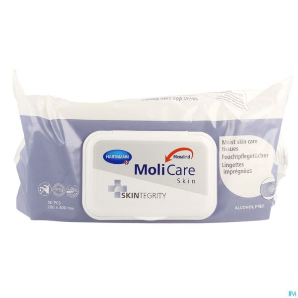 Molicare Skin Serv.impregnées 50 P/s