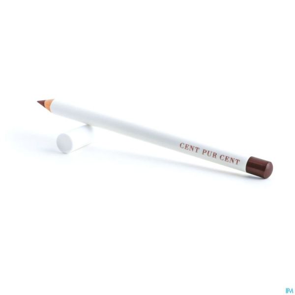 Cent Pur Cent Crayon Levres Mineral Plum Nf
