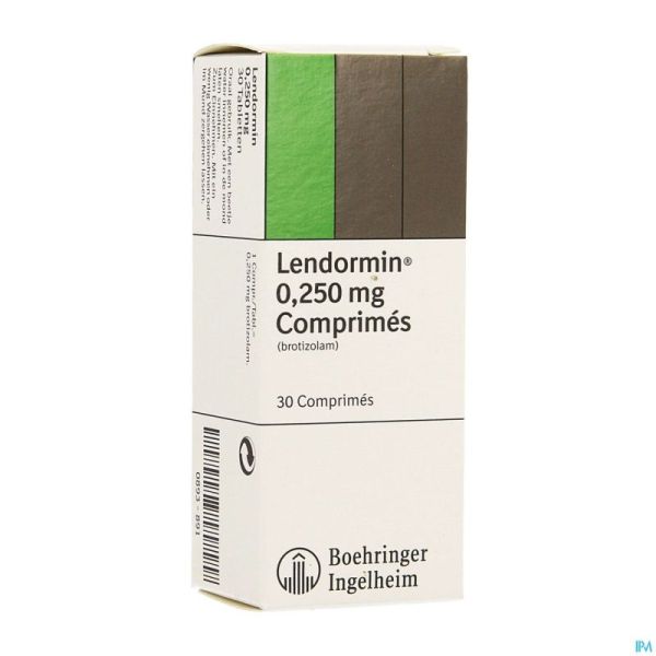 Lendormin Comp. 30 X 0,25mg