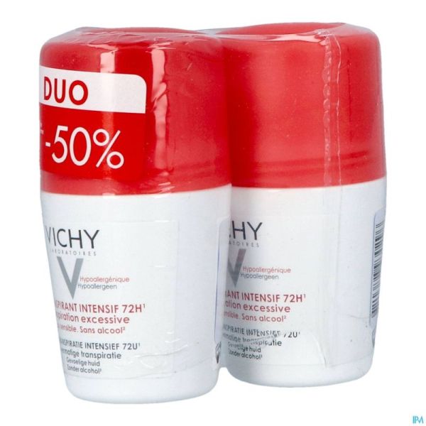 Vichy Deo Transp. Exc Stress Resist Bil Duo 2x50ml