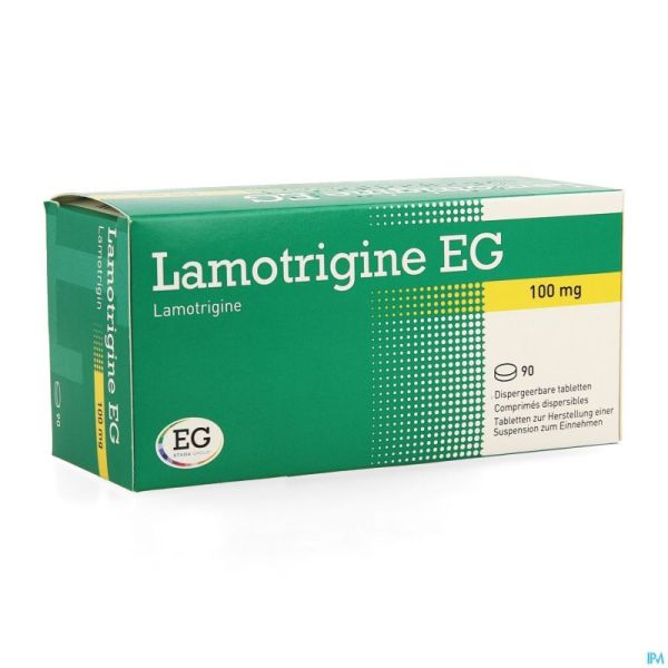 Lamotrigine EG 100Mg Comp Disp 90X100Mg