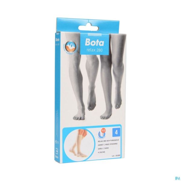 Bota Relax 280 Bas Jarret Sable N4